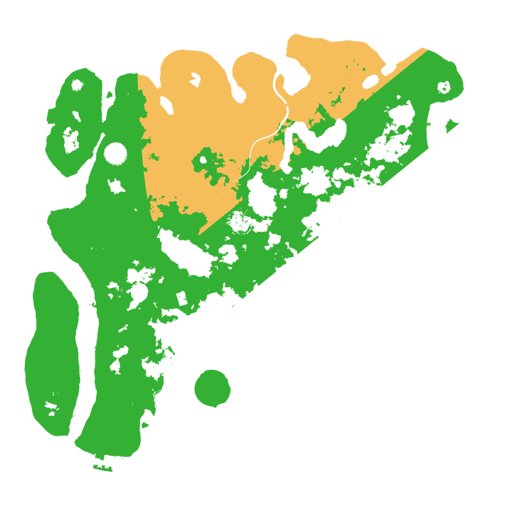 Biome Rust Map: Procedural Map, Size: 4000, Seed: 109370439