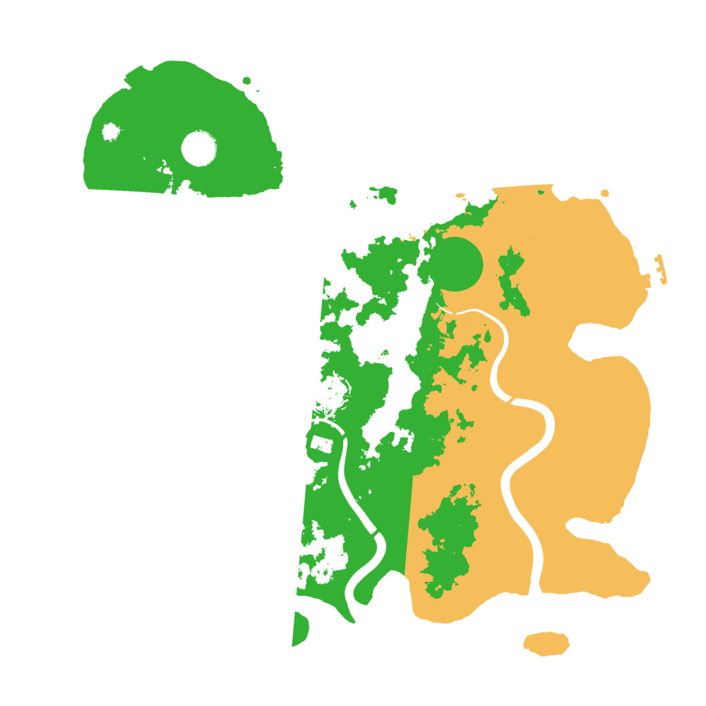 Biome Rust Map: Procedural Map, Size: 3560, Seed: 5094566