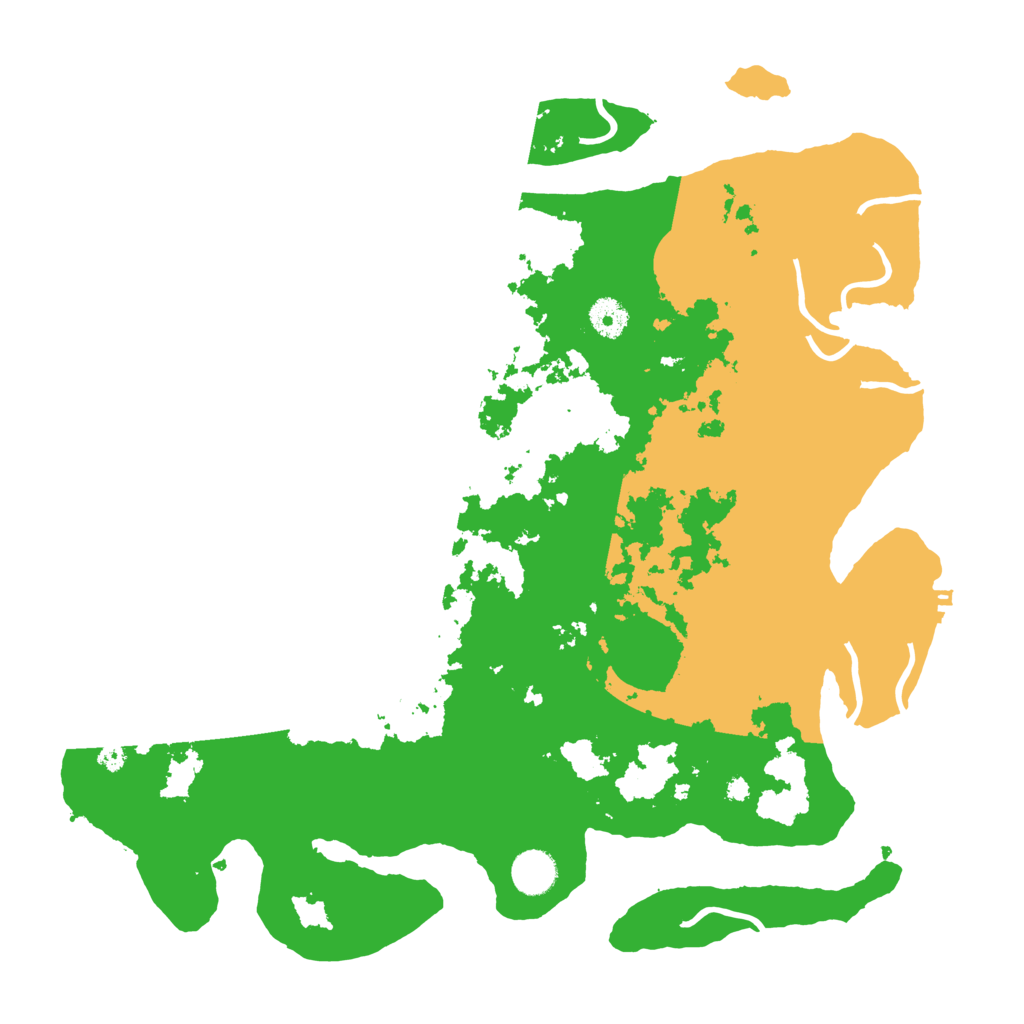 Biome Rust Map: Procedural Map, Size: 4000, Seed: 371069