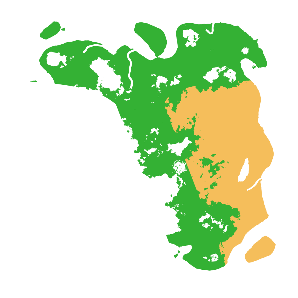 Biome Rust Map: Procedural Map, Size: 4000, Seed: 993044