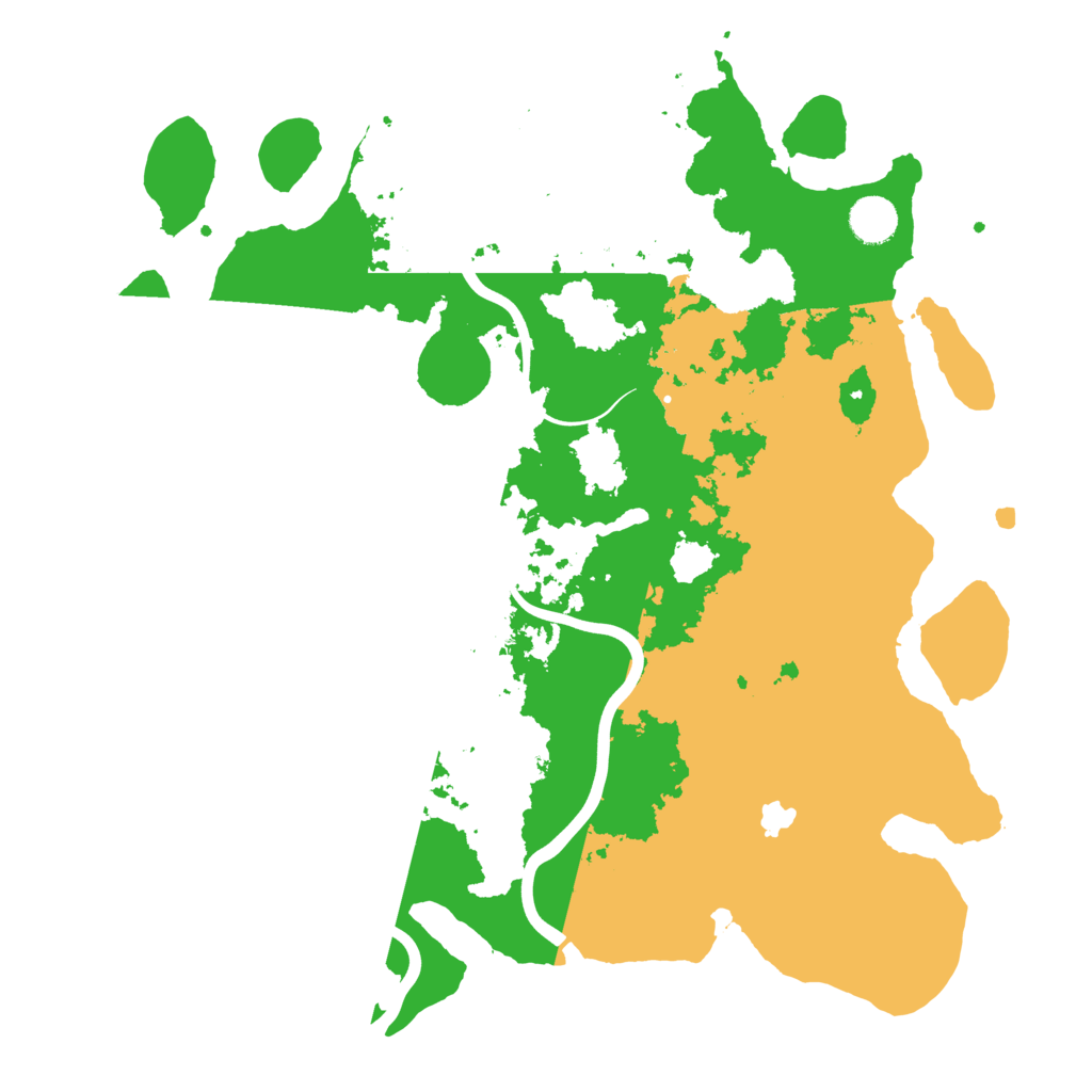 Biome Rust Map: Procedural Map, Size: 4000, Seed: 997584