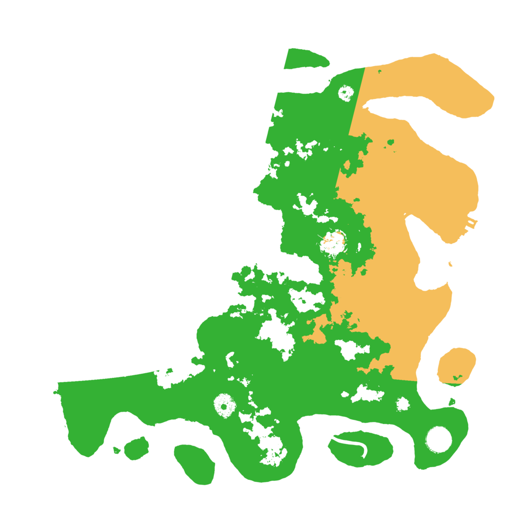 Biome Rust Map: Procedural Map, Size: 3560, Seed: 5152274