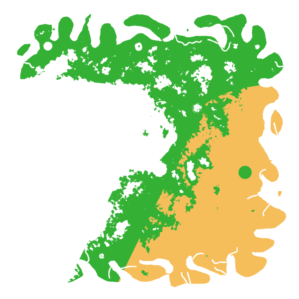 Biome Rust Map: Procedural Map, Size: 6000, Seed: 625939