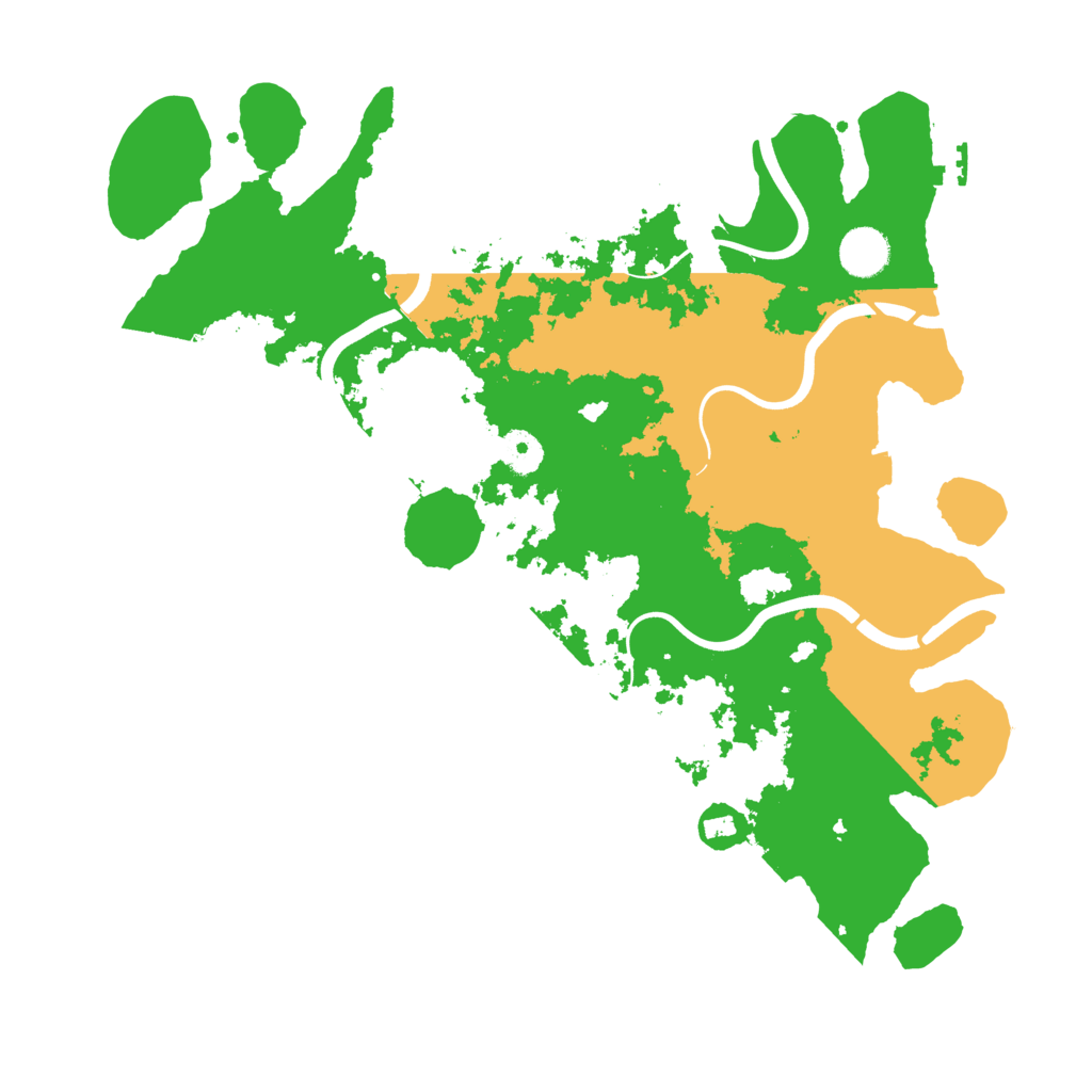 Biome Rust Map: Procedural Map, Size: 3850, Seed: 1419659642