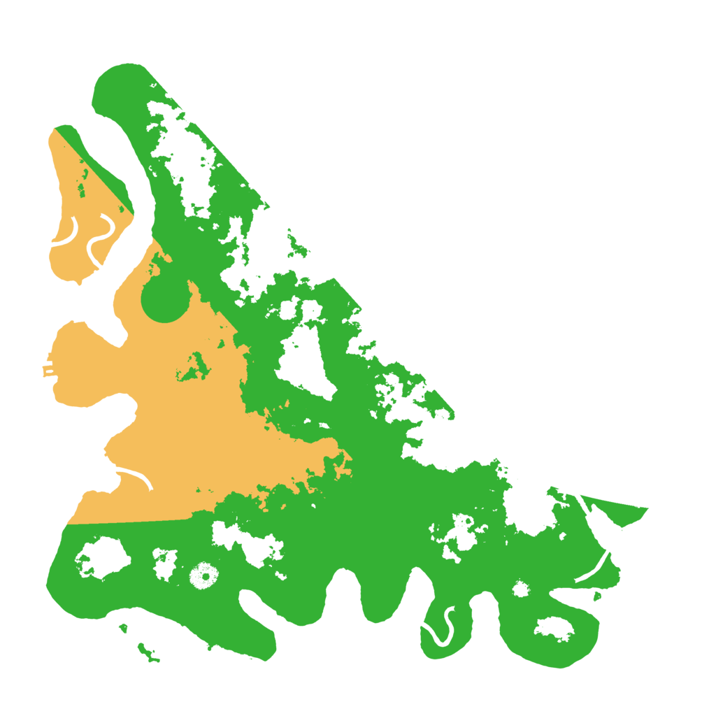 Biome Rust Map: Procedural Map, Size: 4000, Seed: 50867