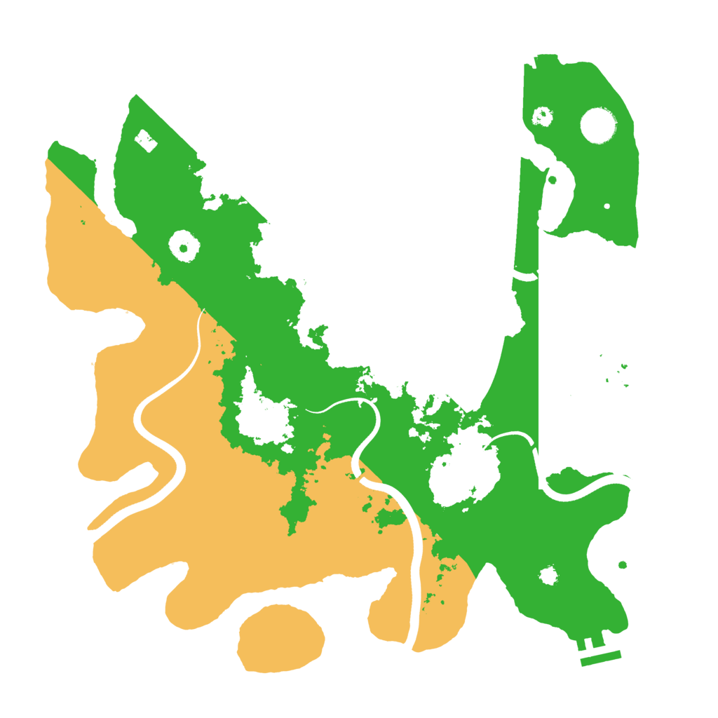 Biome Rust Map: Procedural Map, Size: 3560, Seed: 2971736