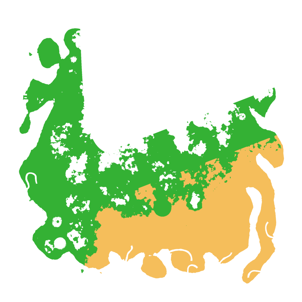 Biome Rust Map: Procedural Map, Size: 4500, Seed: 578464891