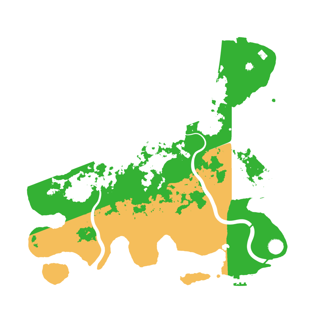 Biome Rust Map: Procedural Map, Size: 3560, Seed: 115478