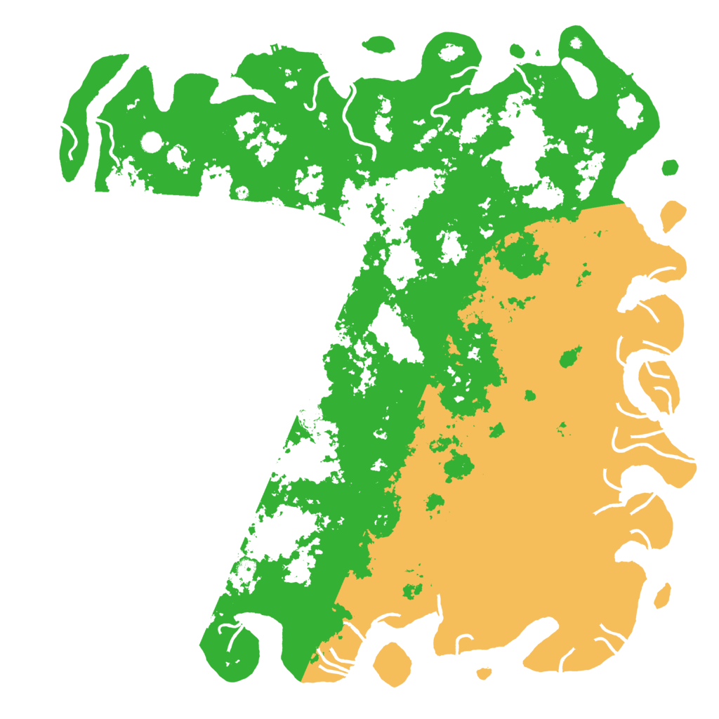 Biome Rust Map: Procedural Map, Size: 6000, Seed: 622705