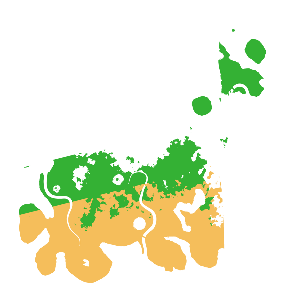 Biome Rust Map: Procedural Map, Size: 4250, Seed: 6541685