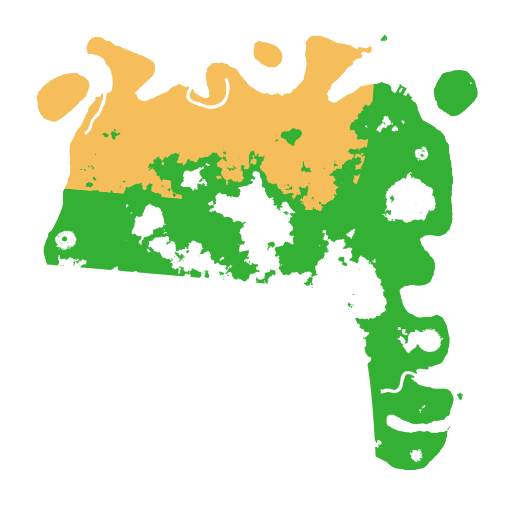 Biome Rust Map: Procedural Map, Size: 4000, Seed: 171161721