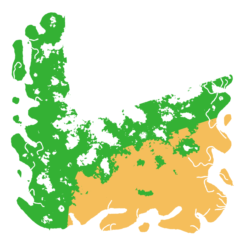 Biome Rust Map: Procedural Map, Size: 6000, Seed: 798712
