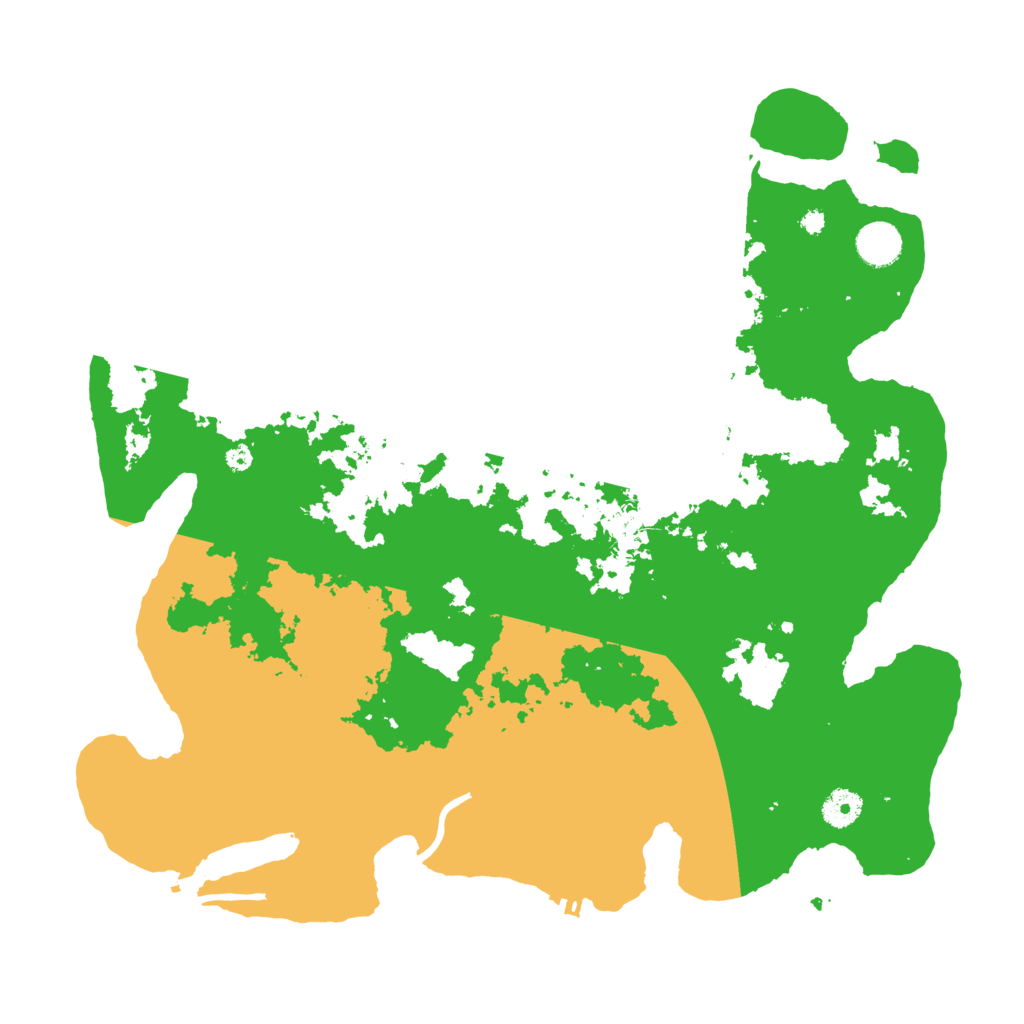 Biome Rust Map: Procedural Map, Size: 4000, Seed: 601671