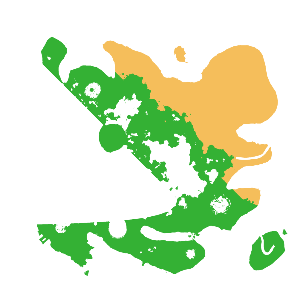 Biome Rust Map: Procedural Map, Size: 3000, Seed: 84612