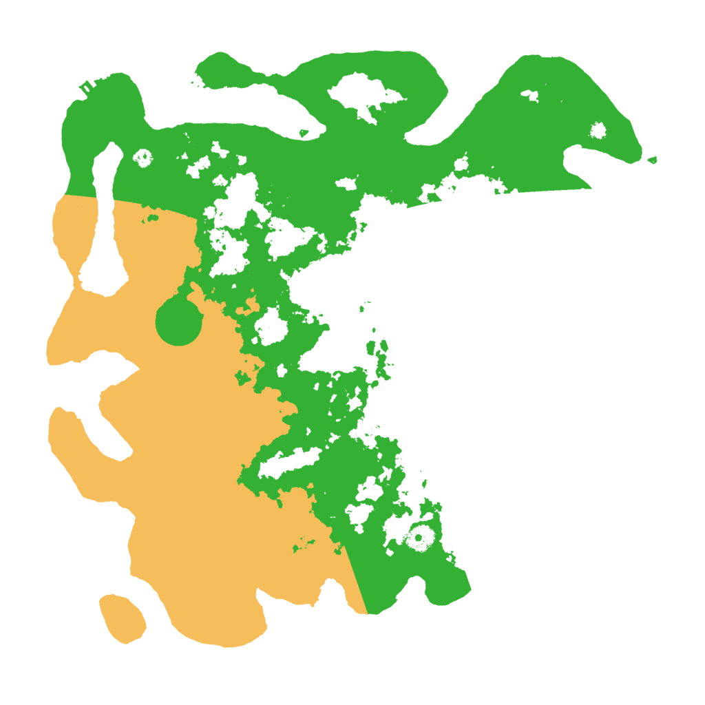 Biome Rust Map: Procedural Map, Size: 4000, Seed: 348881