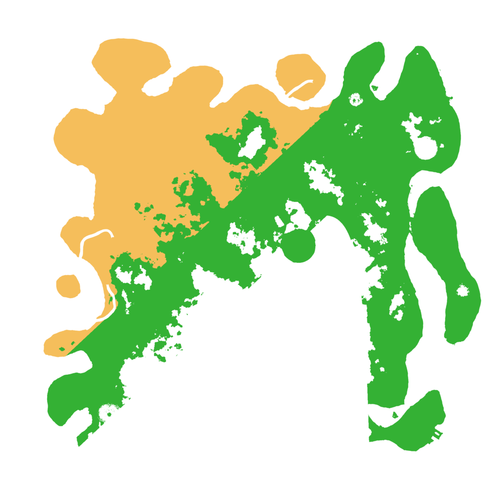 Biome Rust Map: Procedural Map, Size: 4000, Seed: 979507