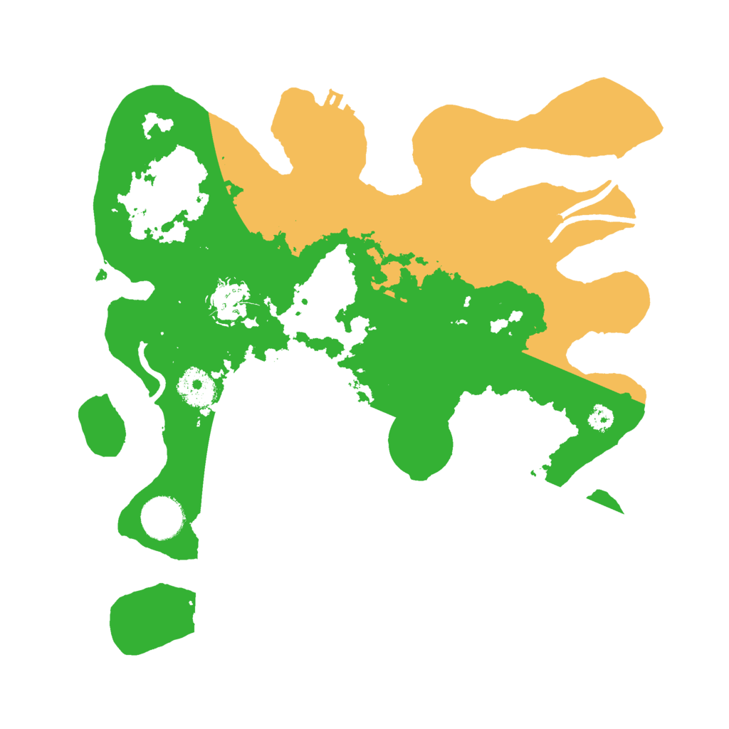 Biome Rust Map: Procedural Map, Size: 3000, Seed: 4565647