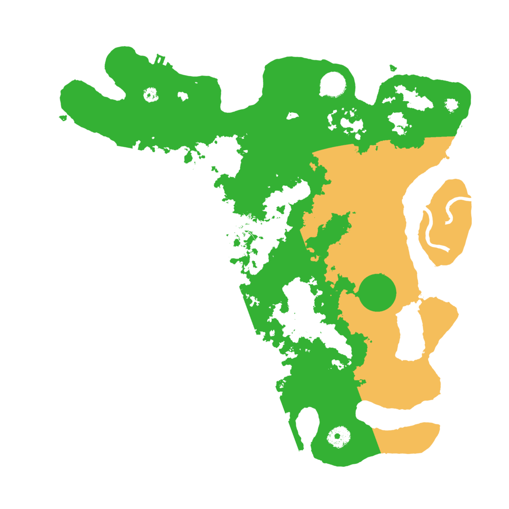 Biome Rust Map: Procedural Map, Size: 3560, Seed: 2761374