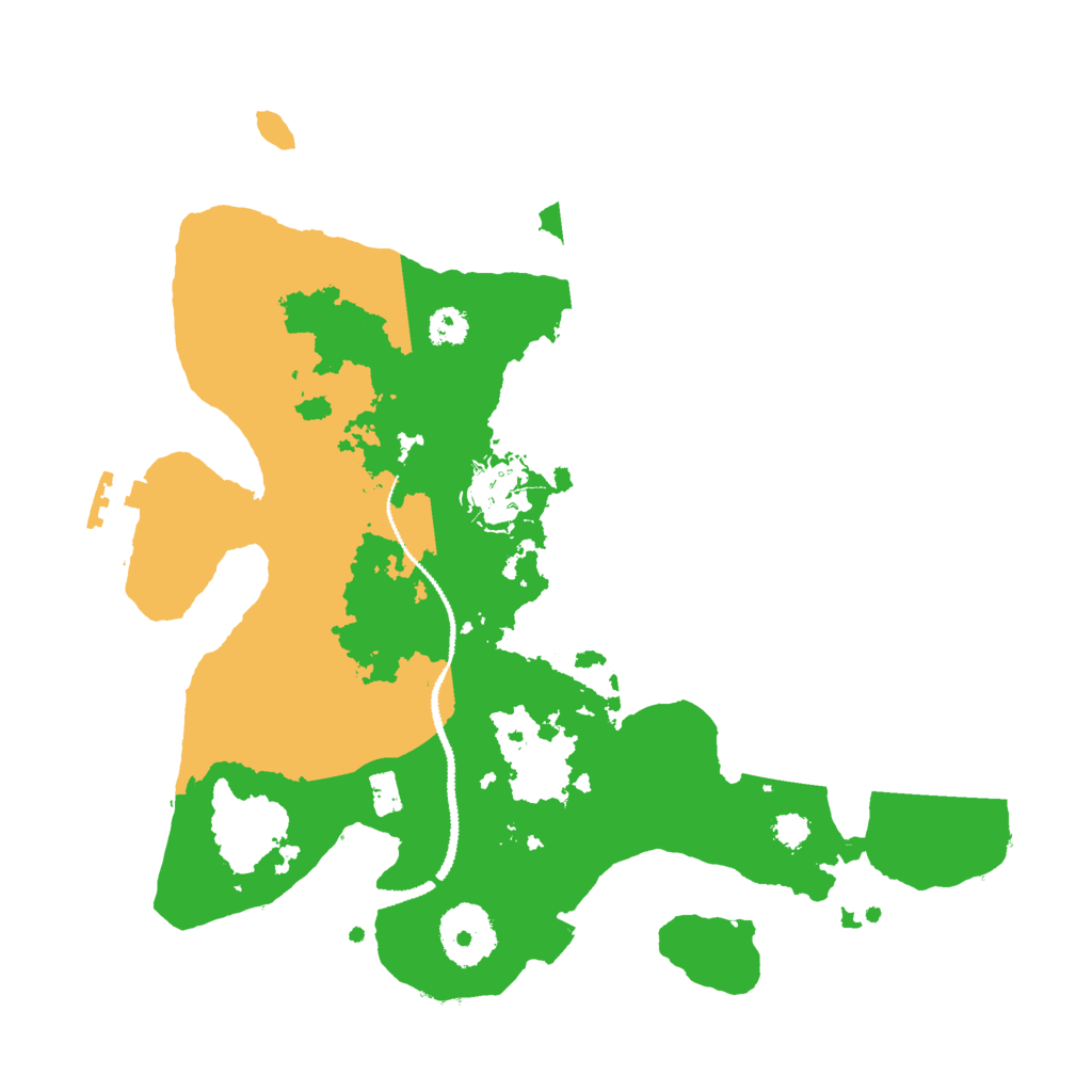Biome Rust Map: Procedural Map, Size: 2800, Seed: 2030640