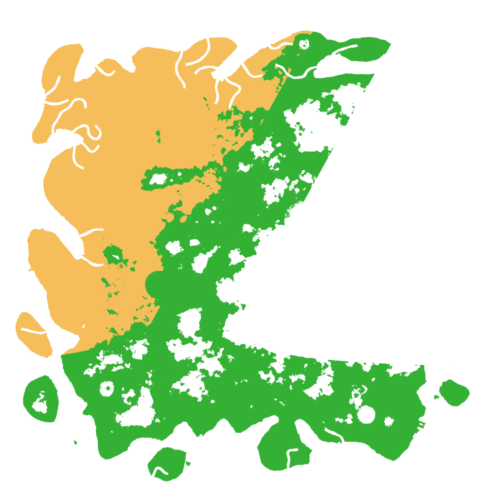 Biome Rust Map: Procedural Map, Size: 5000, Seed: 891034404