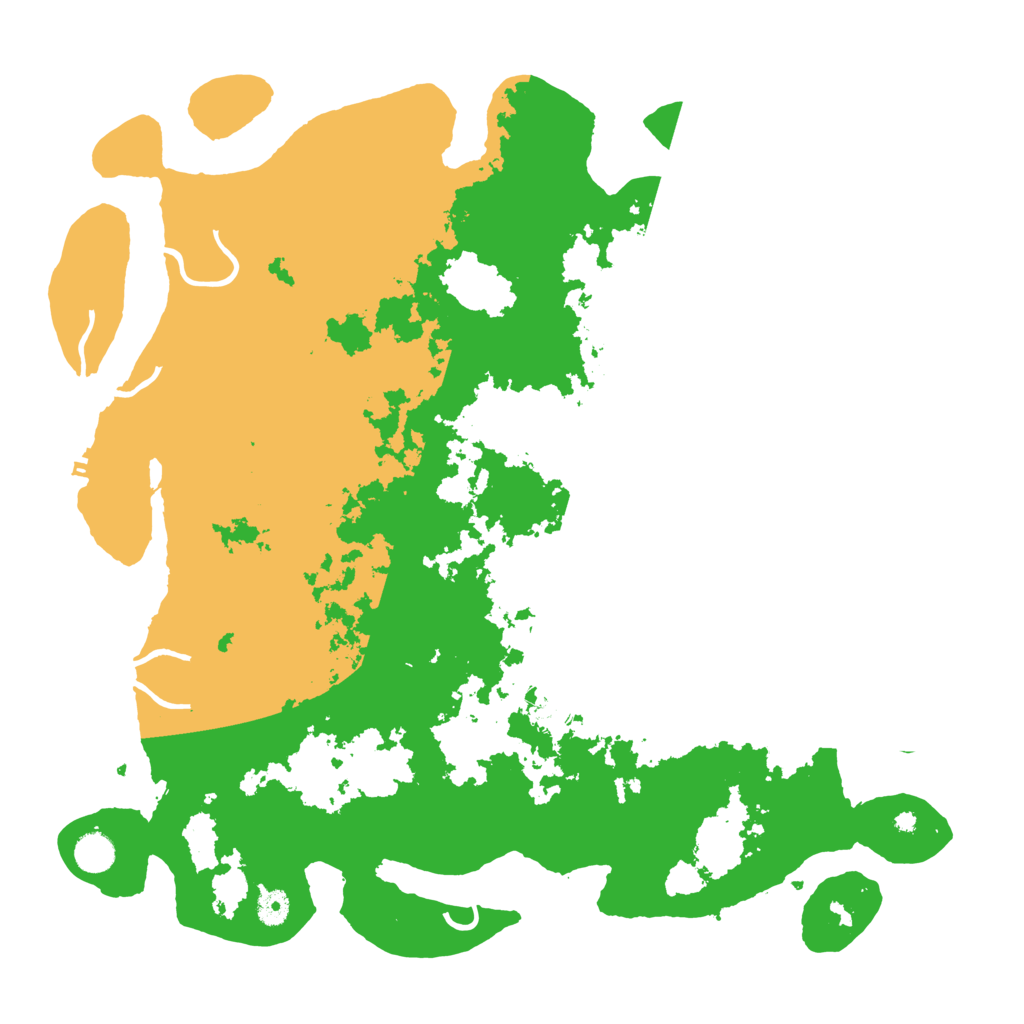 Biome Rust Map: Procedural Map, Size: 4500, Seed: 261014930