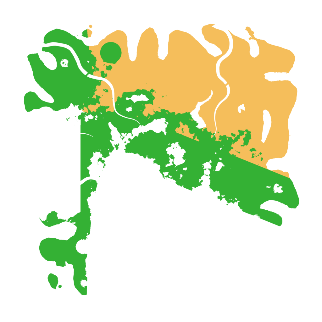 Biome Rust Map: Procedural Map, Size: 4000, Seed: 889500510