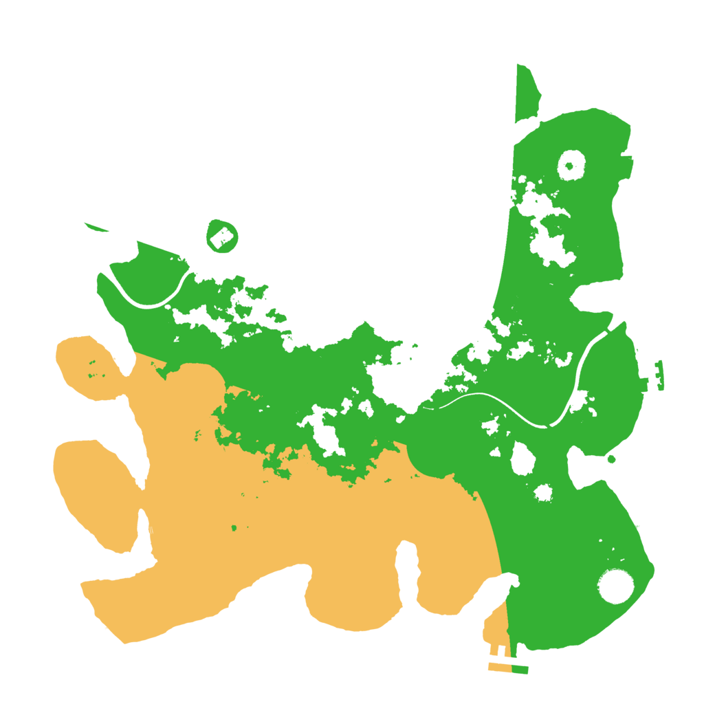 Biome Rust Map: Procedural Map, Size: 3560, Seed: 5390240