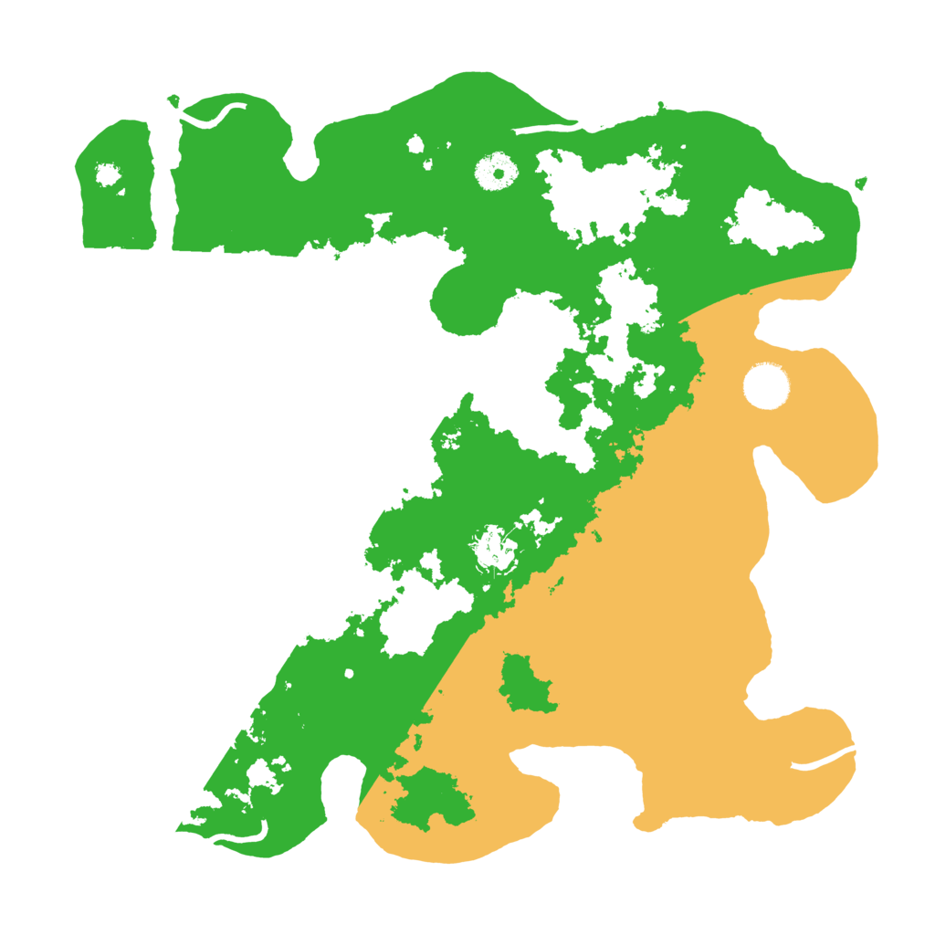 Biome Rust Map: Procedural Map, Size: 3560, Seed: 1351065