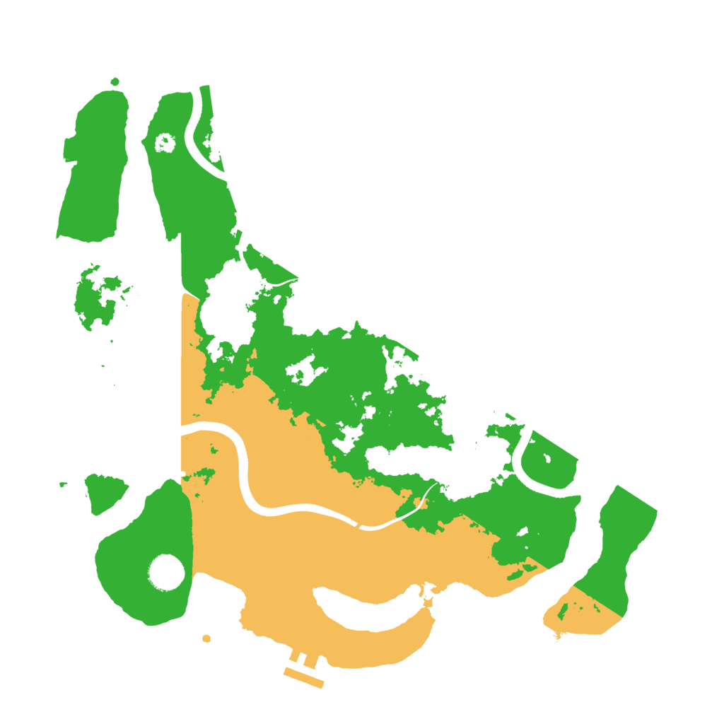 Biome Rust Map: Procedural Map, Size: 3560, Seed: 5020280