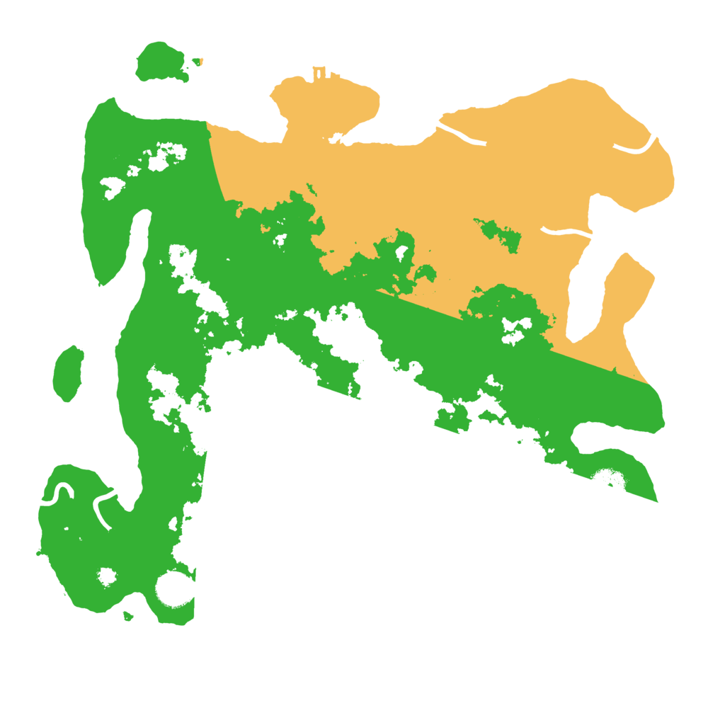 Biome Rust Map: Procedural Map, Size: 3560, Seed: 1019496