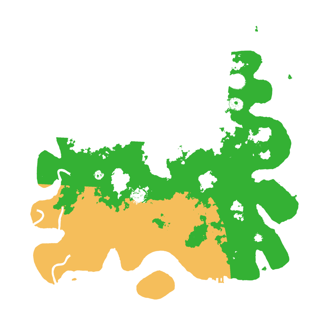 Biome Rust Map: Procedural Map, Size: 3560, Seed: 1209329