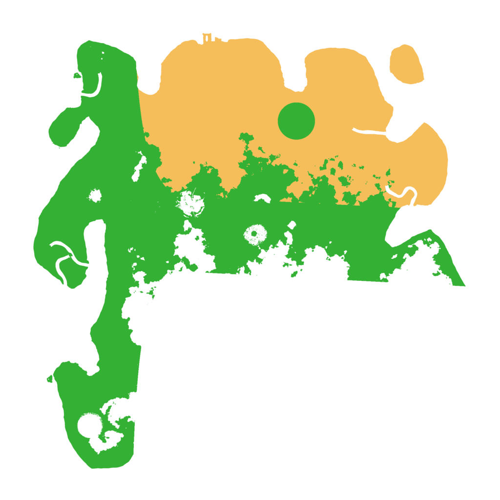 Biome Rust Map: Procedural Map, Size: 3560, Seed: 520287