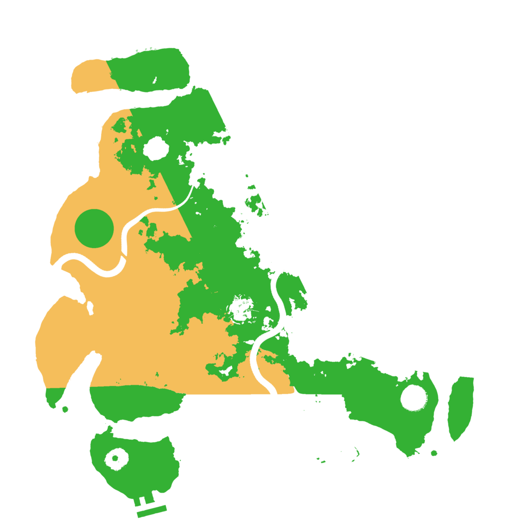 Biome Rust Map: Procedural Map, Size: 3560, Seed: 5226635