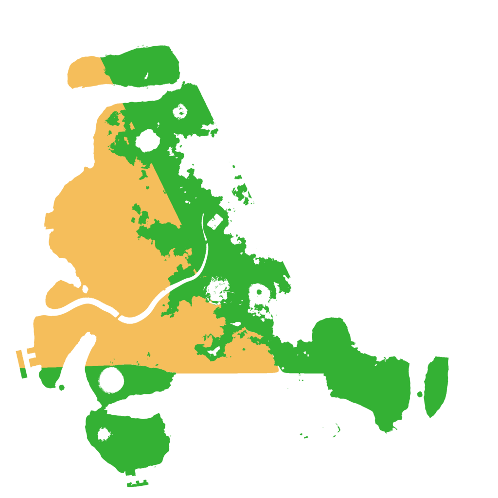 Biome Rust Map: Procedural Map, Size: 3560, Seed: 5226635