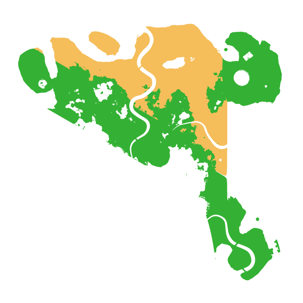 Biome Rust Map: Procedural Map, Size: 3560, Seed: 1119653