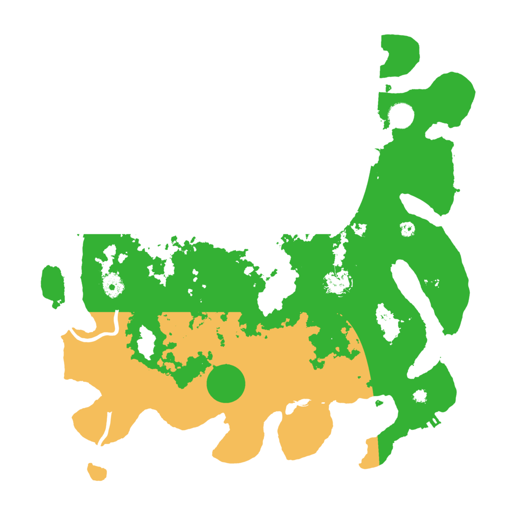 Biome Rust Map: Procedural Map, Size: 3560, Seed: 5052933