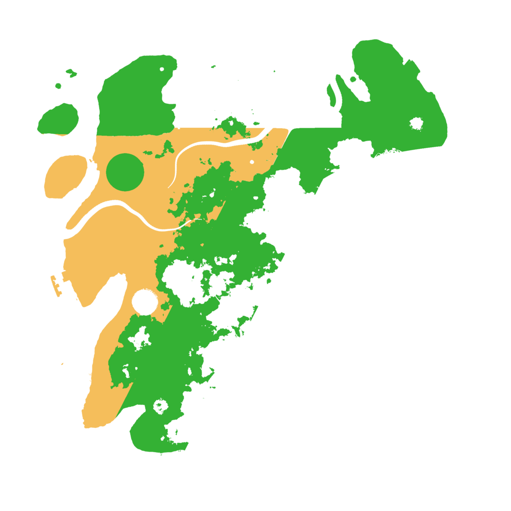 Biome Rust Map: Procedural Map, Size: 3560, Seed: 5997808