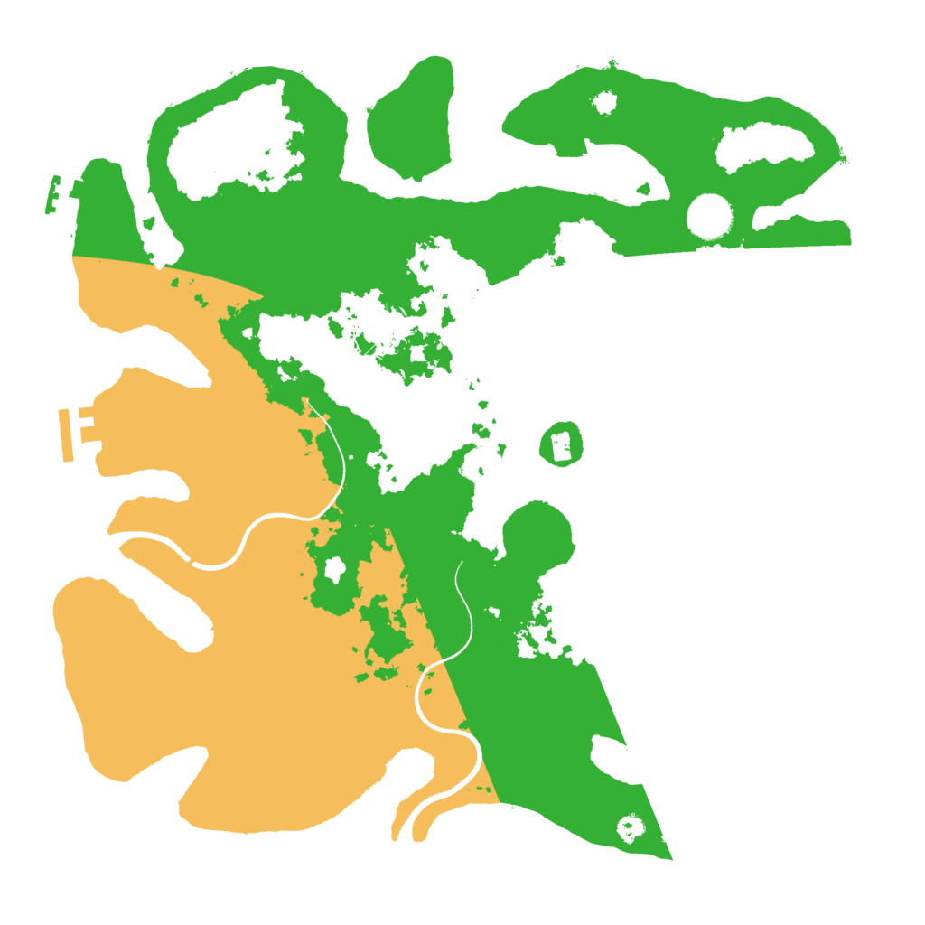 Biome Rust Map: Procedural Map, Size: 3560, Seed: 4470681