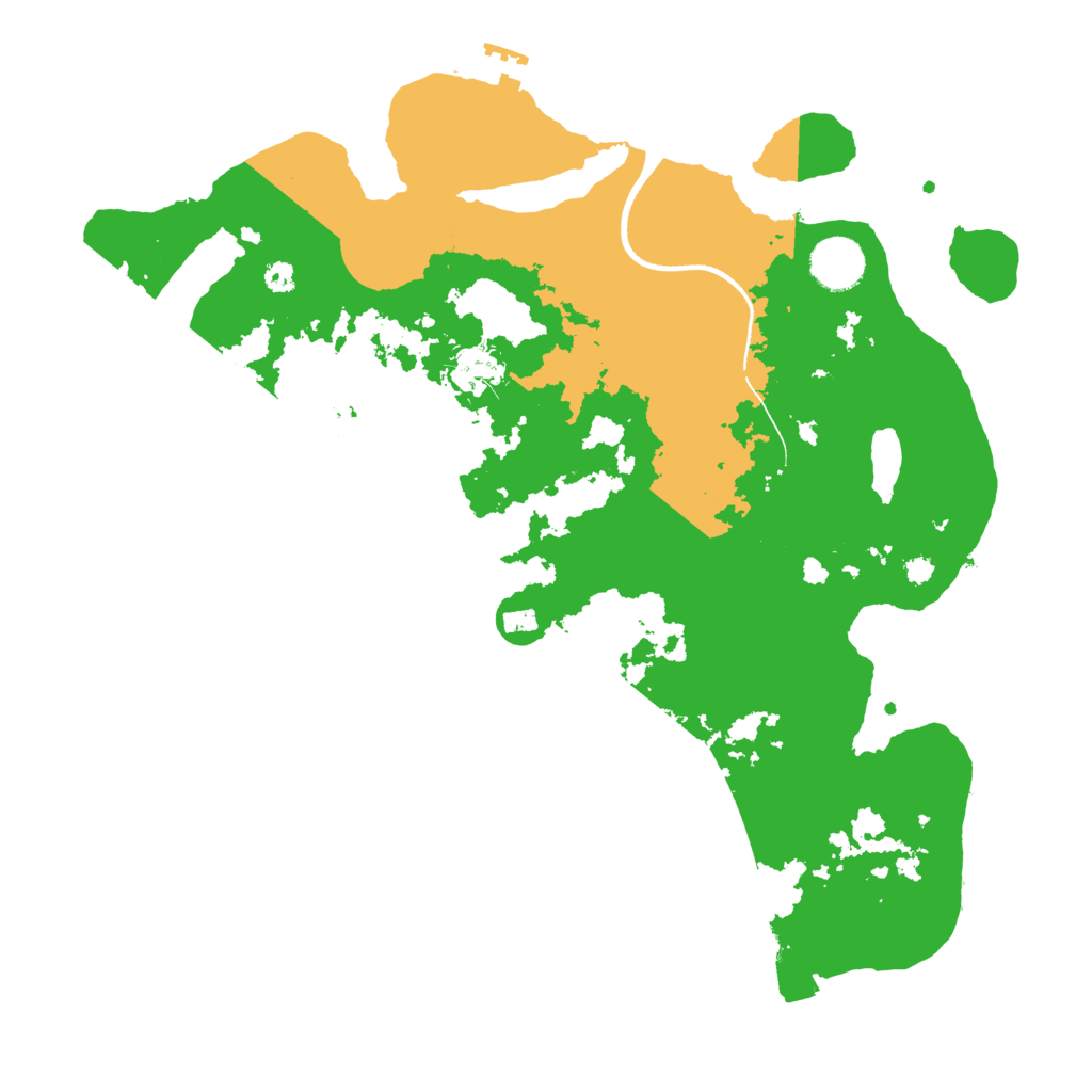 Biome Rust Map: Procedural Map, Size: 3560, Seed: 1130676
