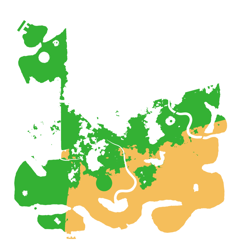 Biome Rust Map: Procedural Map, Size: 4000, Seed: 731192884