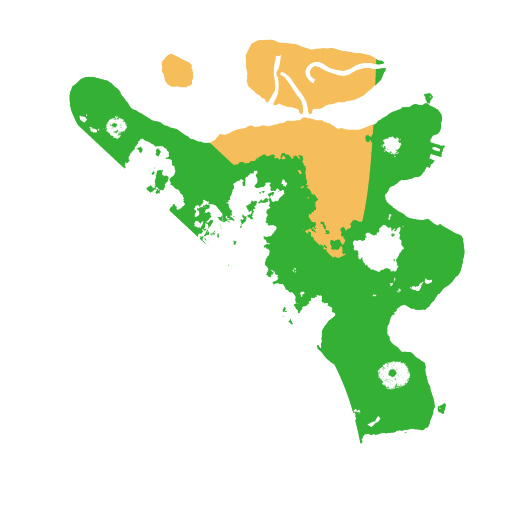 Biome Rust Map: Procedural Map, Size: 2680, Seed: 2315355