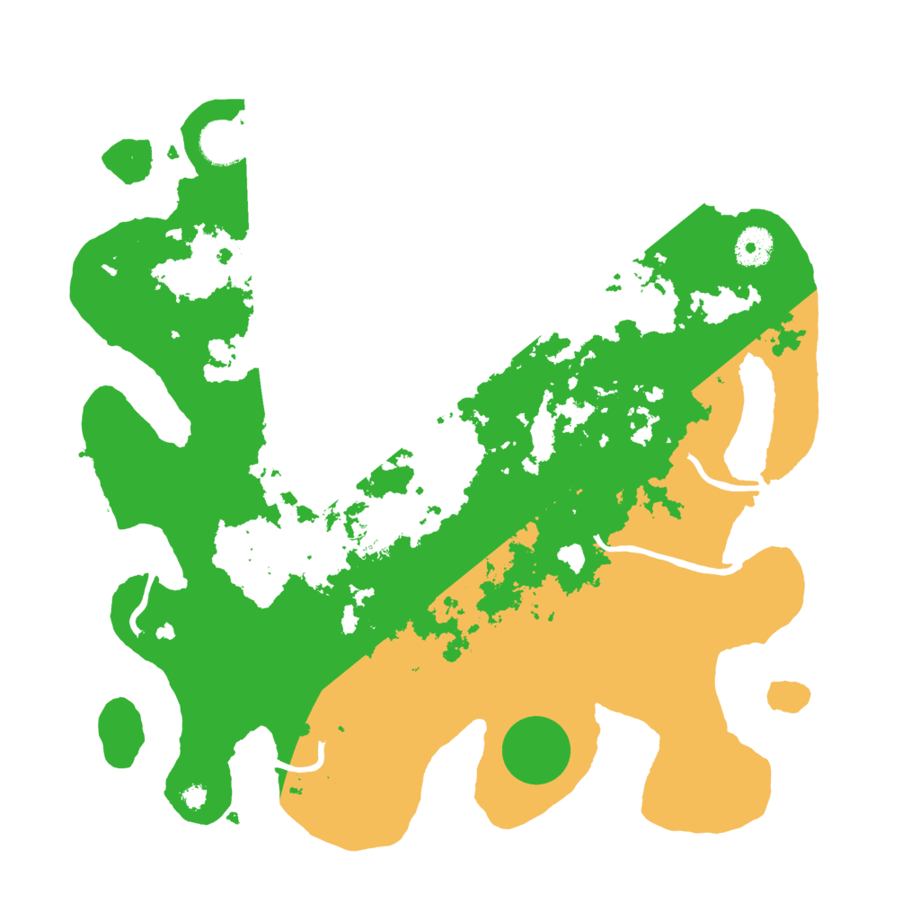 Biome Rust Map: Procedural Map, Size: 3560, Seed: 2376952