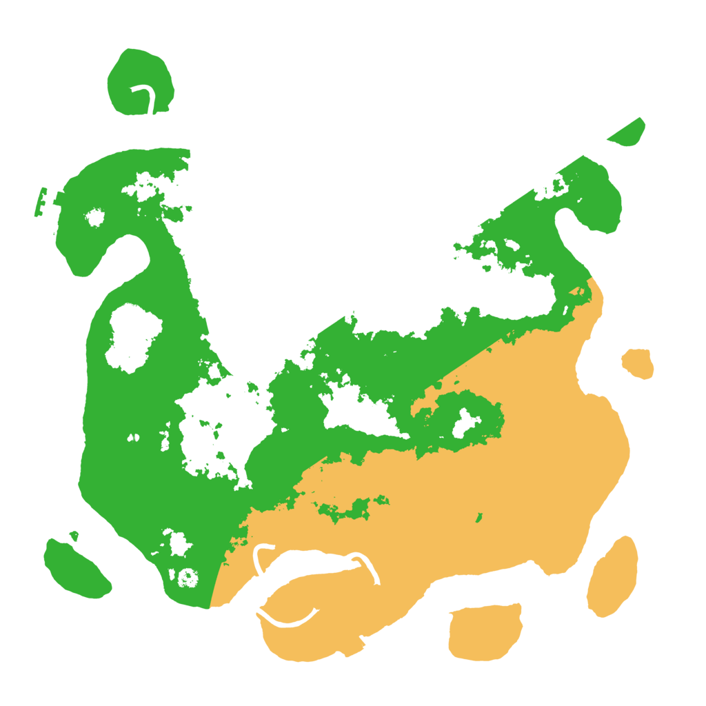 Biome Rust Map: Procedural Map, Size: 3560, Seed: 716539