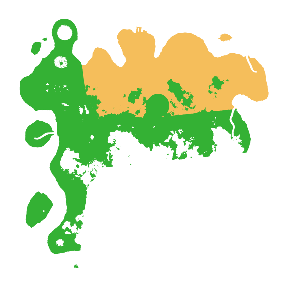 Biome Rust Map: Procedural Map, Size: 3560, Seed: 1842255