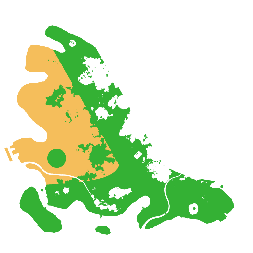 Biome Rust Map: Procedural Map, Size: 3560, Seed: 1621823