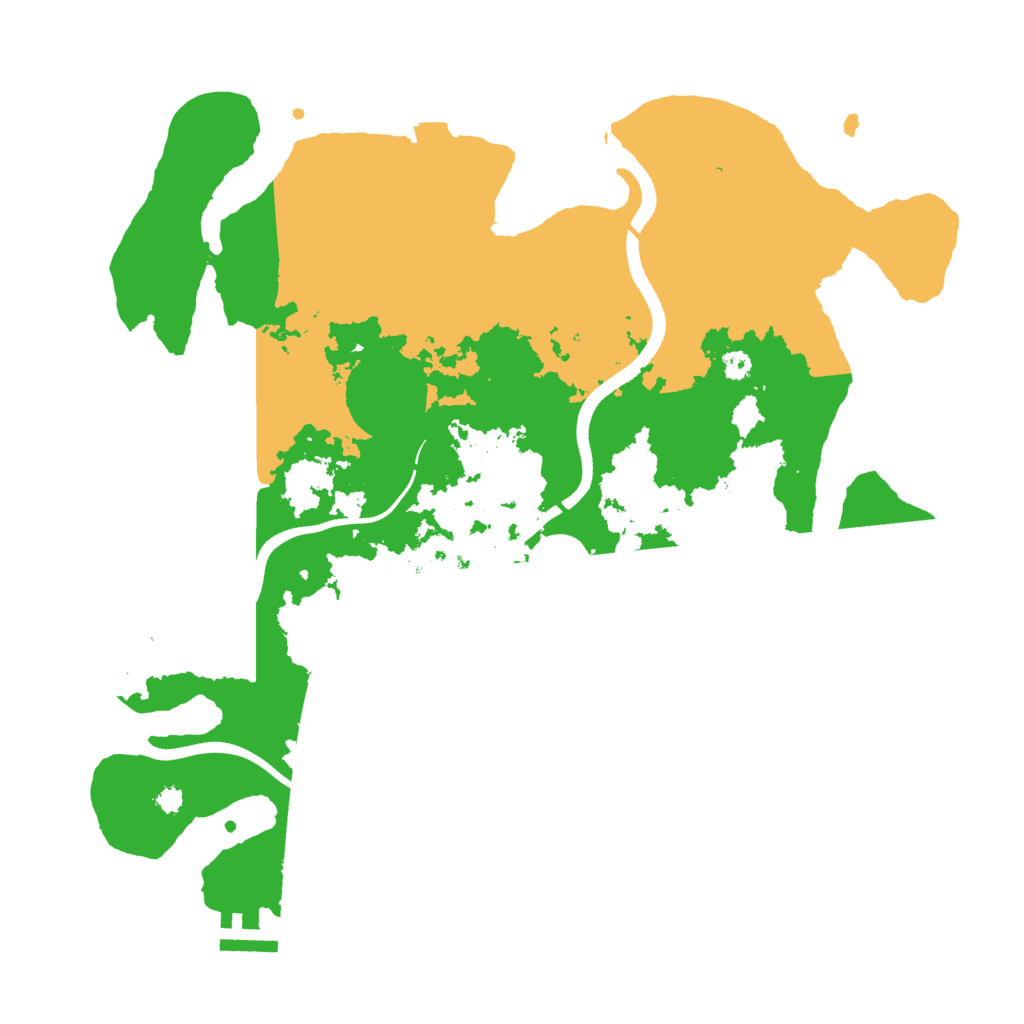 Biome Rust Map: Procedural Map, Size: 3560, Seed: 3288213