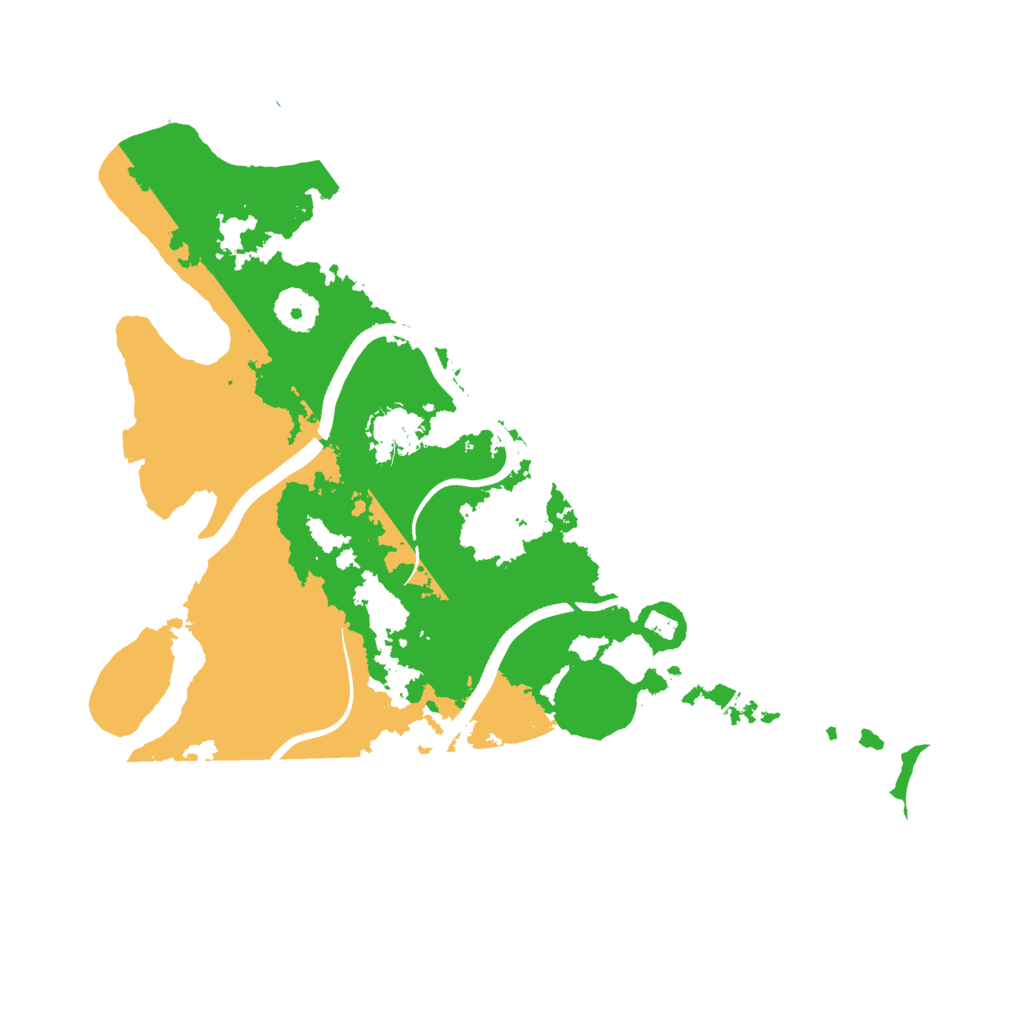 Biome Rust Map: Procedural Map, Size: 3560, Seed: 6360989