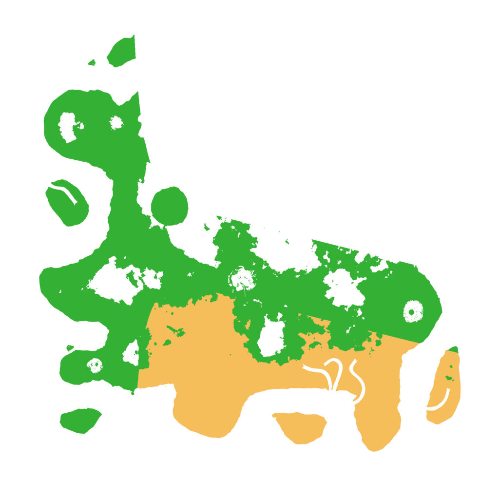 Biome Rust Map: Procedural Map, Size: 3560, Seed: 1200384