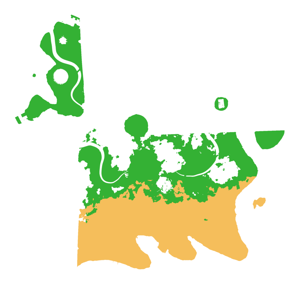 Biome Rust Map: Procedural Map, Size: 3560, Seed: 5099802