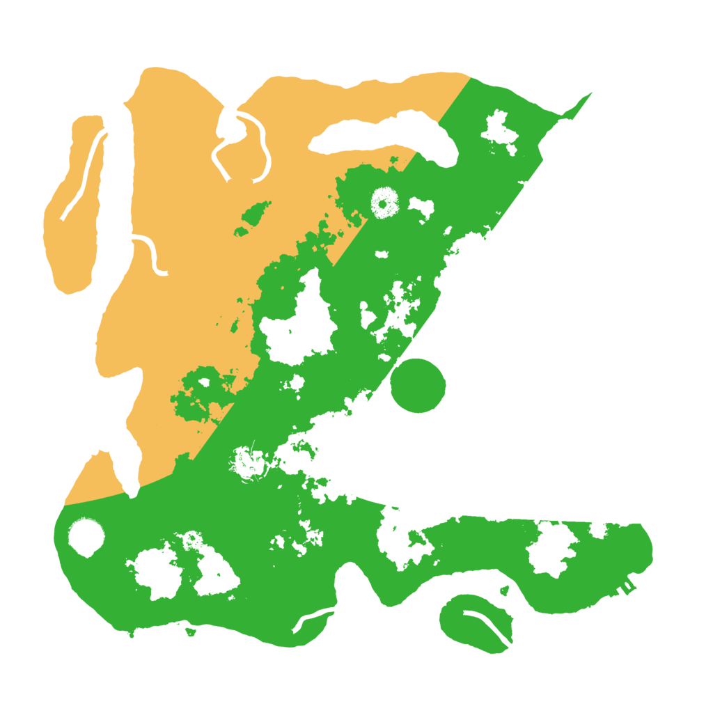 Biome Rust Map: Procedural Map, Size: 3560, Seed: 8469